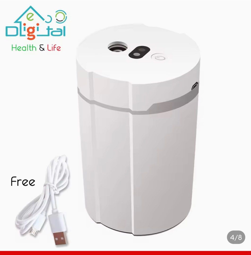Portable Air Humidifier (Category: Home Improvement Tools & Accessories) located in Quezon City. Submitted by declutter_incorporated (Listing ID 1271354954, Image 2). Description: Complete With box and USB charger .