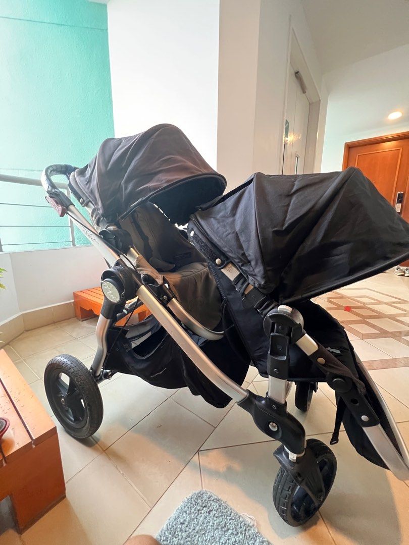 Used double stroller jogger sale