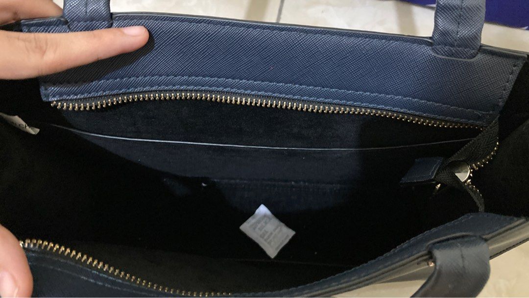 Bag Hush Puppies Rebecca Top Handle Navy