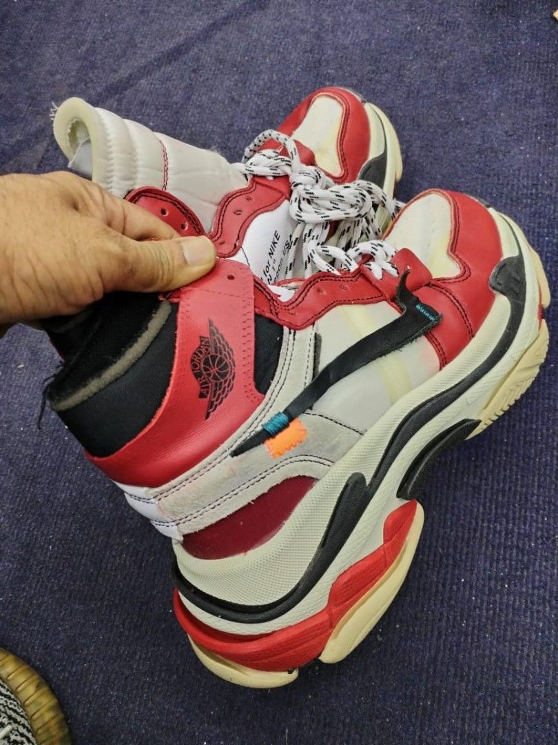 Balenciaga best sale jordan 1