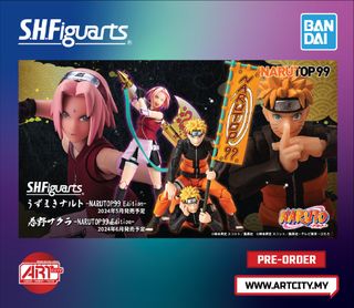 S.H.Figuarts Naruto Uzumaki No.1 Most Unpredictable Hyperactive Ninja