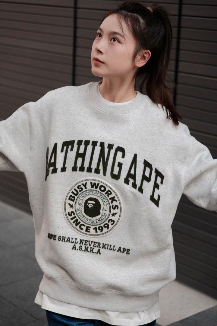 Bape x 2025 champion college crewneck