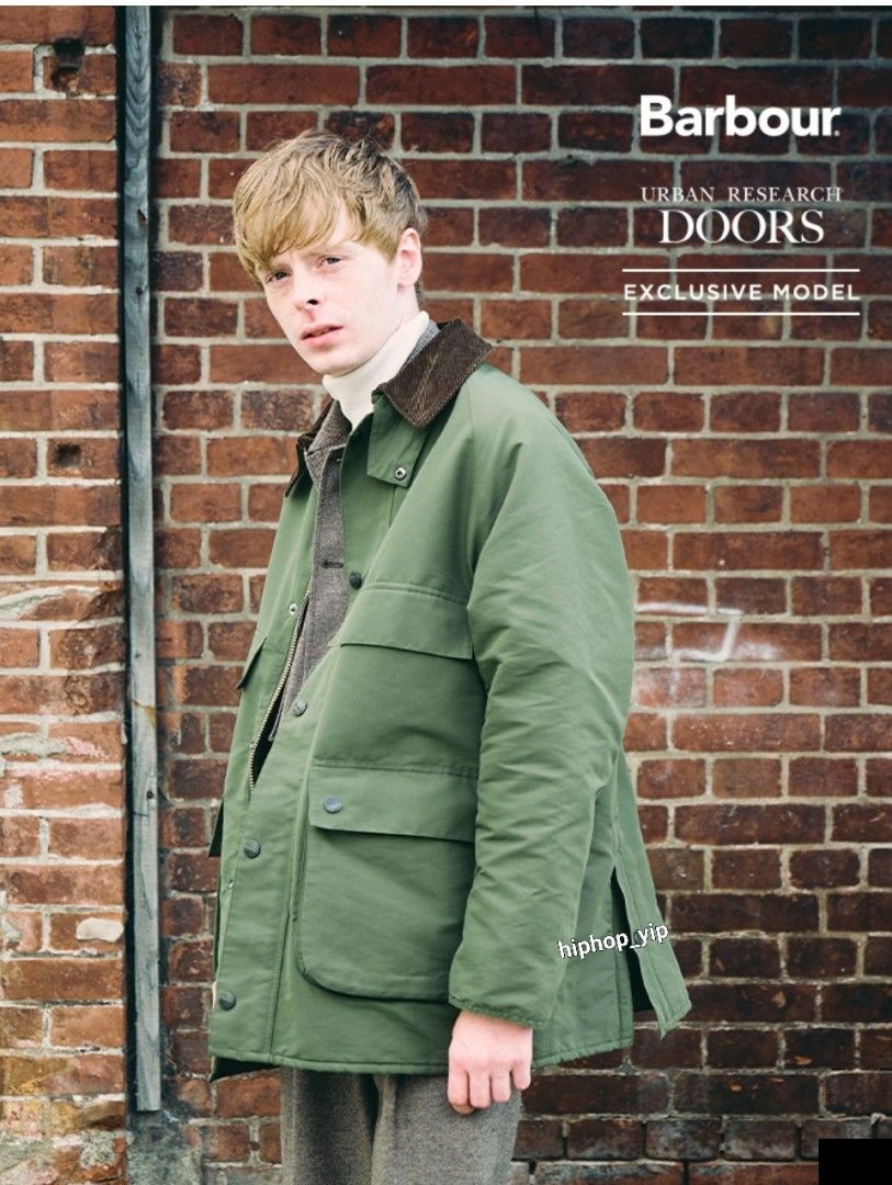 Barbour × DOORS FLEECELINED BEDALE OG, 男裝, 外套及戶外衣服- Carousell