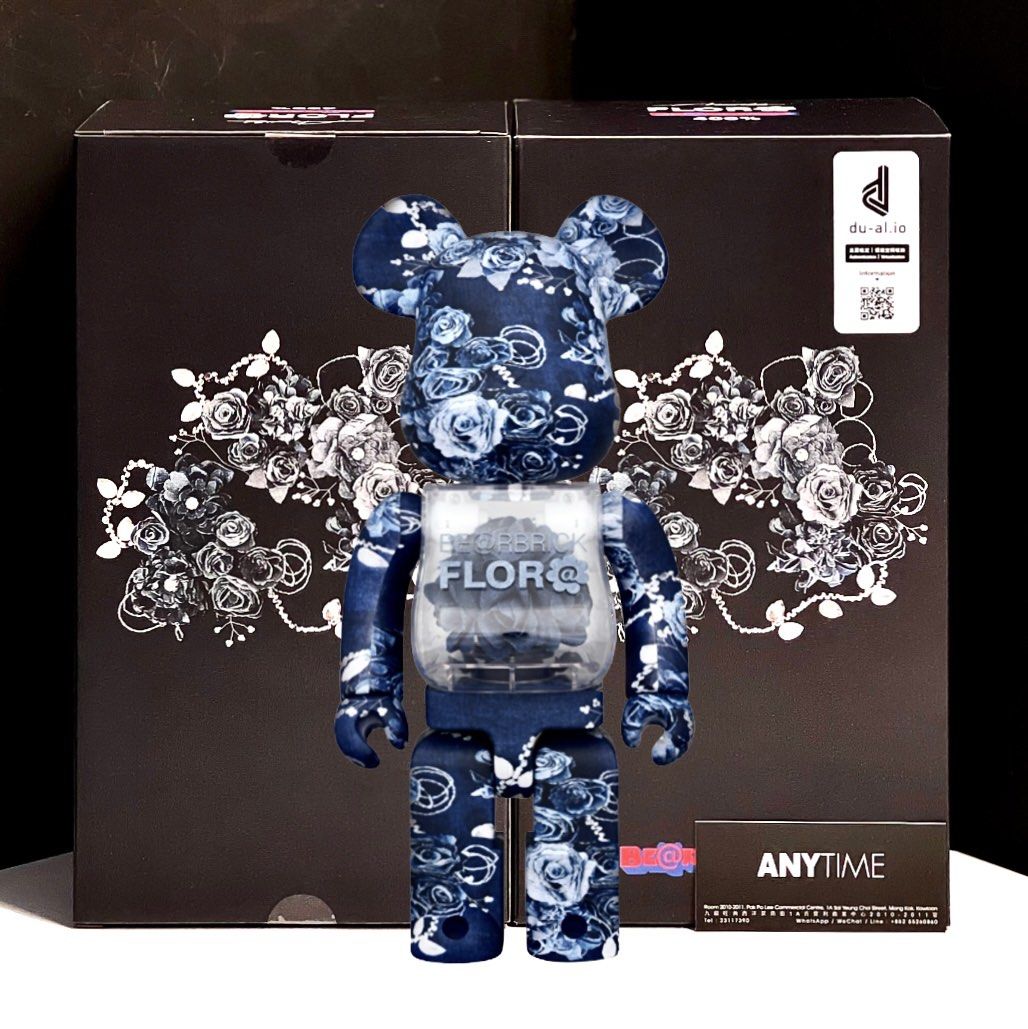 BE@RBRICK FLOR@ DENIM 1000％ 【公式通販】 BE@RBRICK FLOR@ DENIM 400％