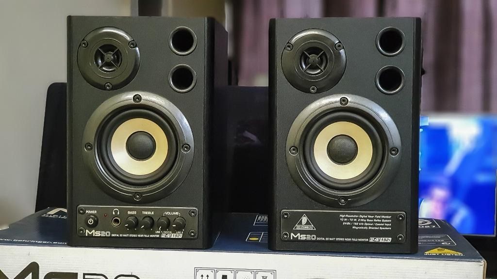 BEHRINGER MS20 MONITOR SPEAKER Audio Soundbars Speakers