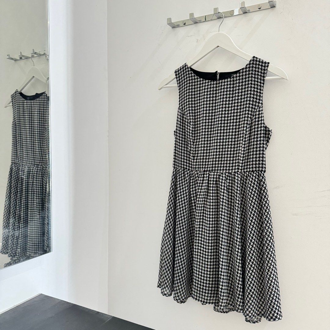 Houndstooth dress discount forever 21