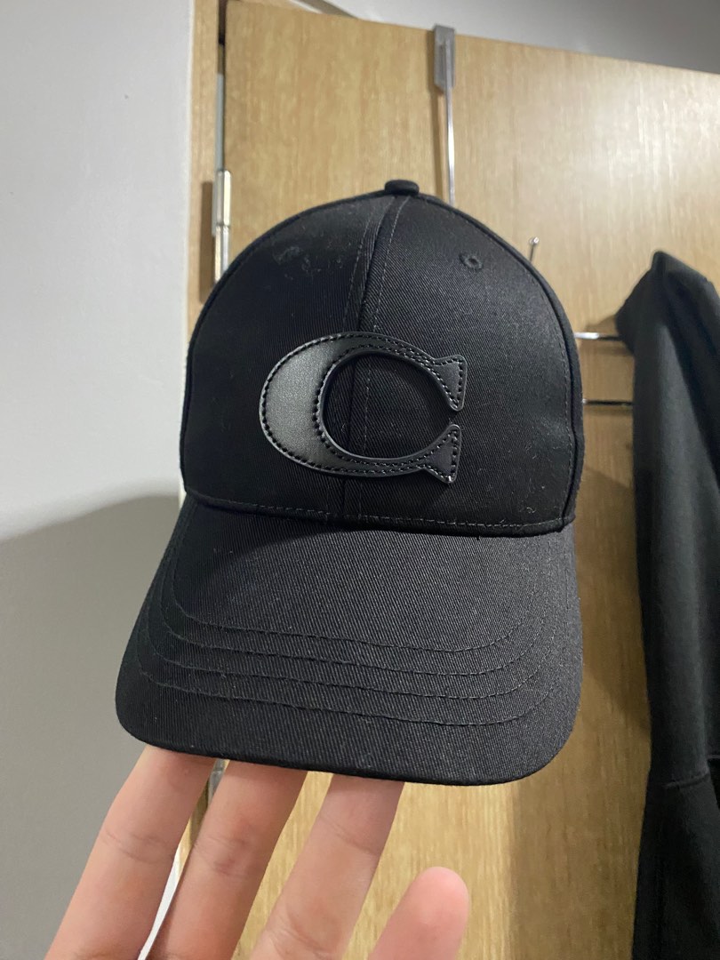 Black Coach Cap, Men's Fashion, Watches & Accessories, Caps & Hats on