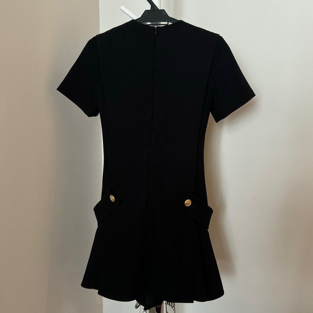 Lv black dress top