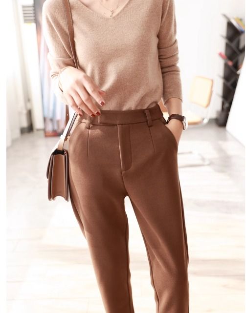 JACE DRAWSTRING WAIST COTTON PANTS