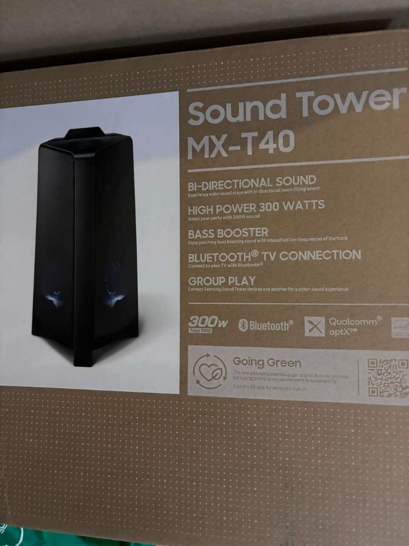 Brandnew samsung mxt40 soundtower, Audio, Soundbars, Speakers