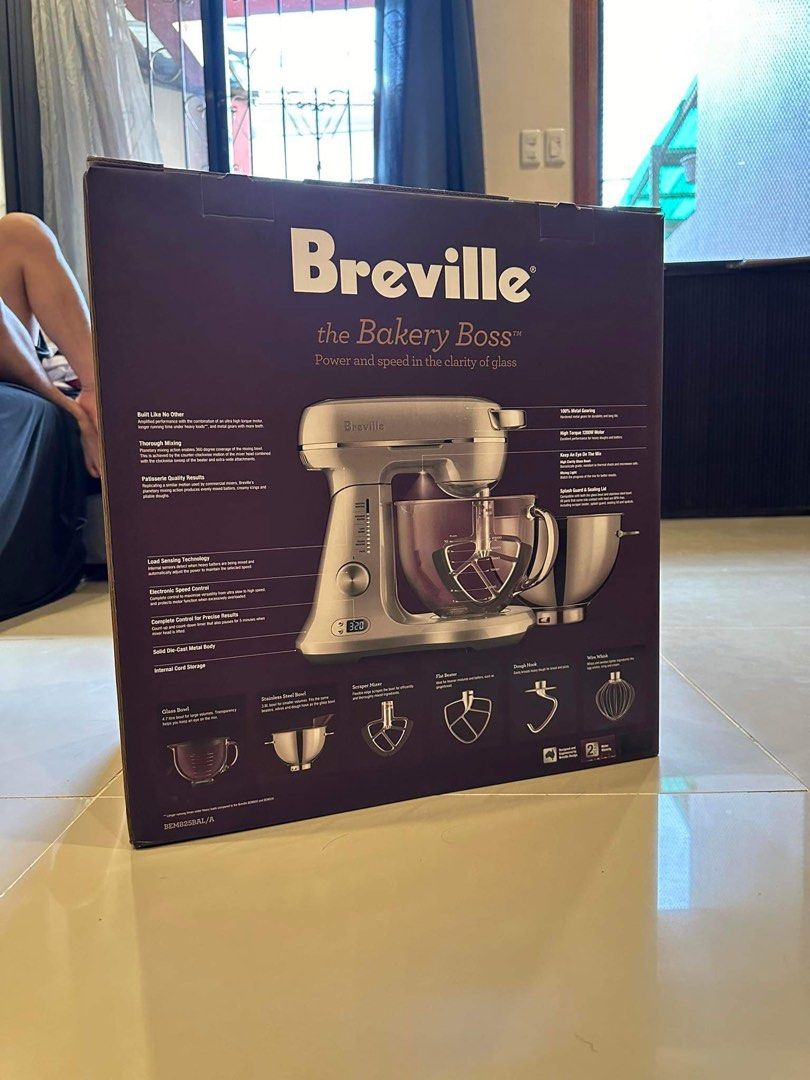 Breville The Bakery Boss Mixer, TV & Home Appliances, Kitchen