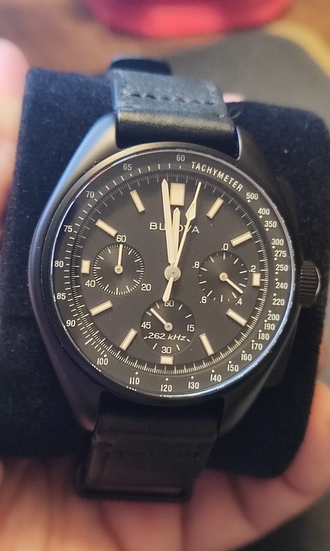 Bulova 98A186 Special Edition Lunar Pilot Moon Watch Apollo 15
