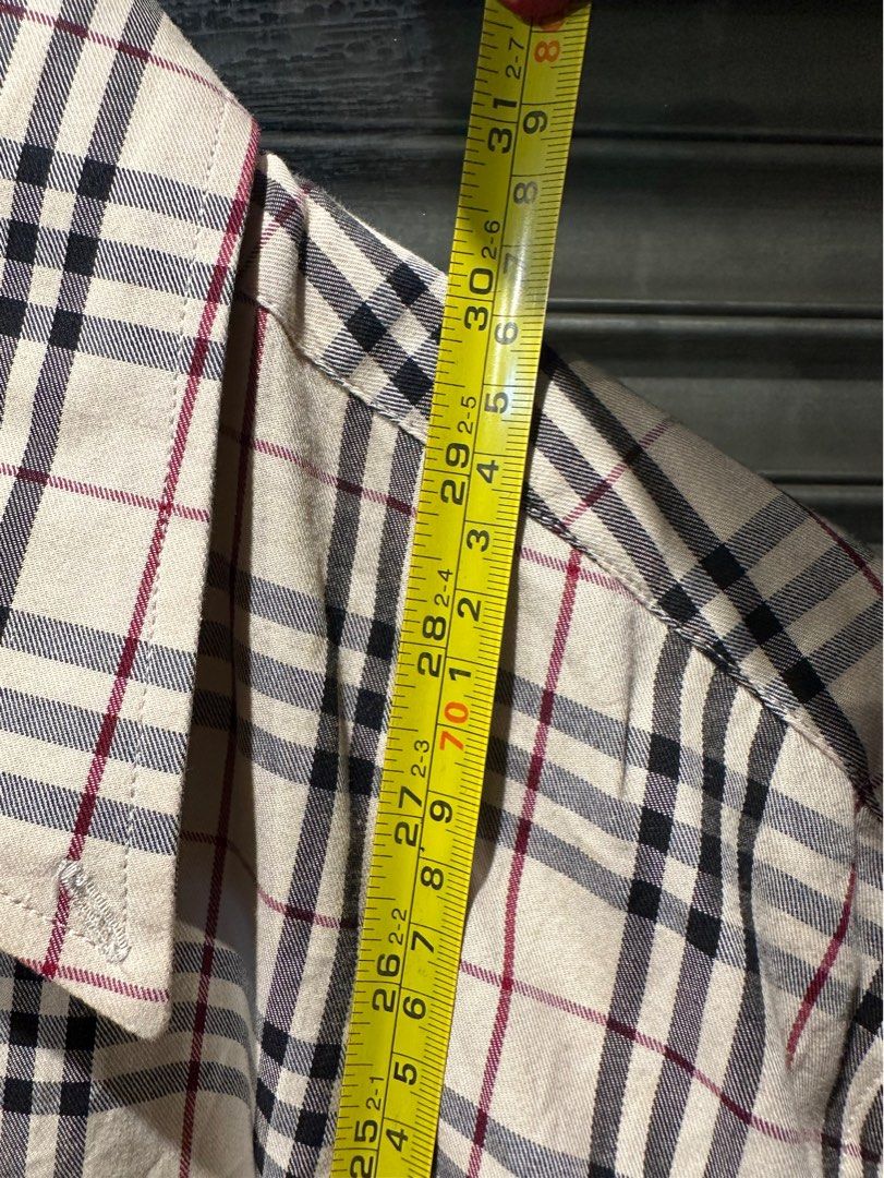 Burberry London Classic Nova Check Longsleeves Luxury Apparel on
