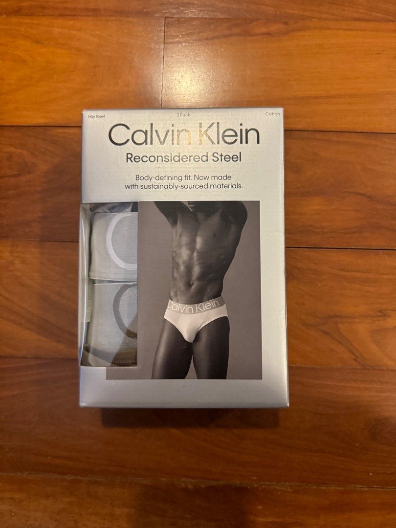 Calvin Klein Underwear Steel briefs size M, Men's Fashion, Bottoms