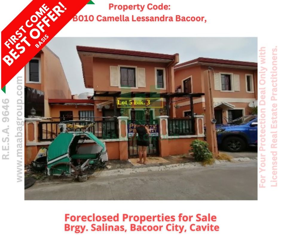 Camella Lessandra House for Sale in Bacoor, Cavite, Property, For Sale