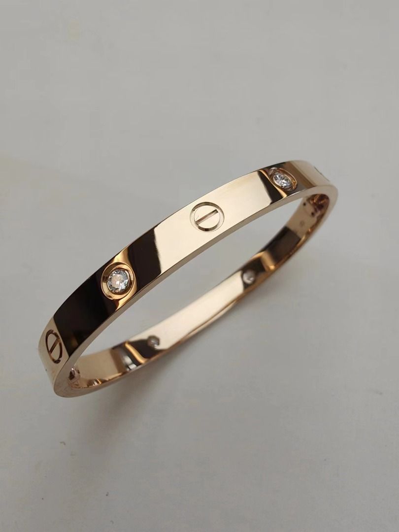 Cartier wide top love bracelet