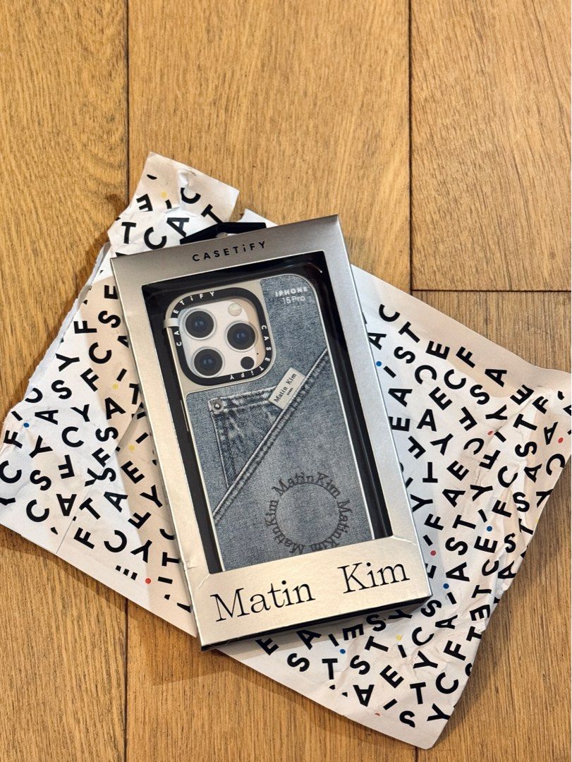 Casetify Martin Kim Ip15 pro手機殼全新未開封原價$549, 手提電話