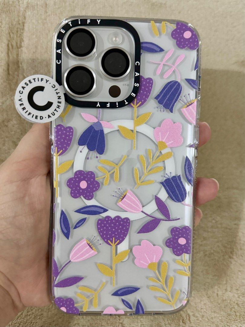 Casetify NonYellowing case for iPhone 15 pro max, Mobile Phones