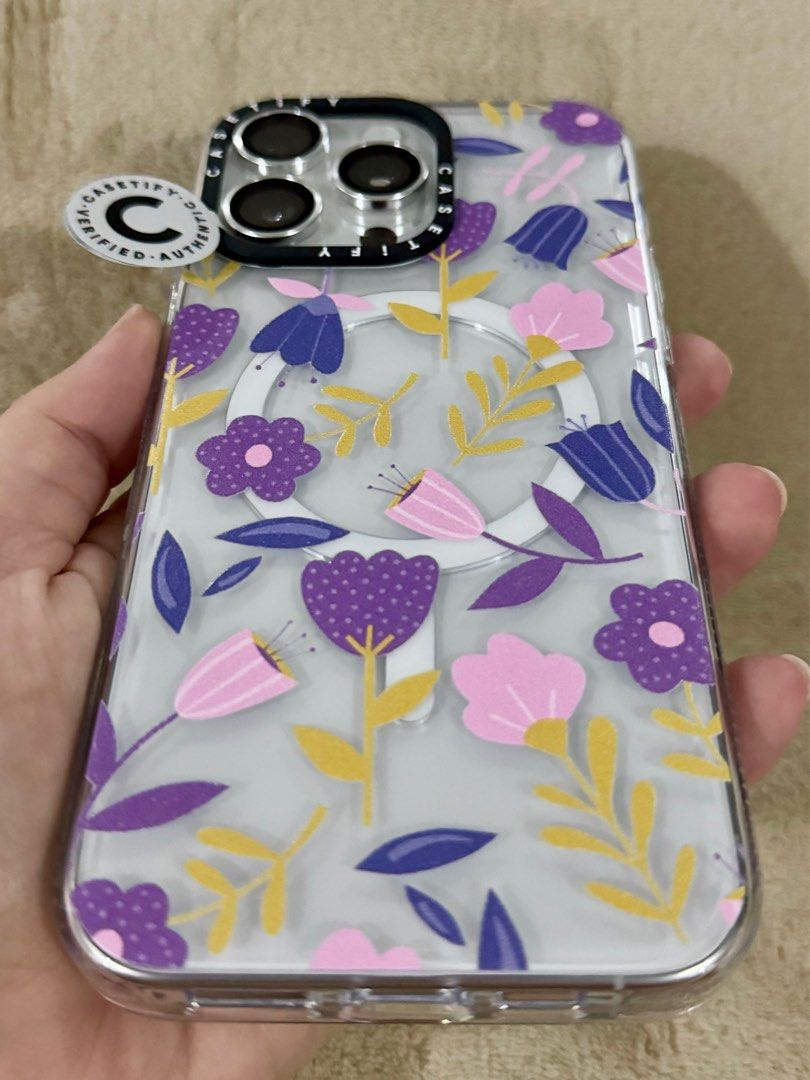 Casetify NonYellowing case for iPhone 15 pro max, Mobile Phones
