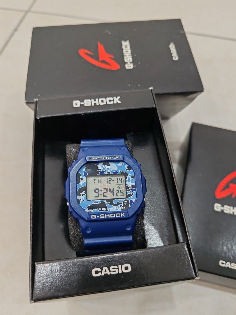 CASIO A BATHING APE × G-SHOCK Collaboration BAPE Limited Edition