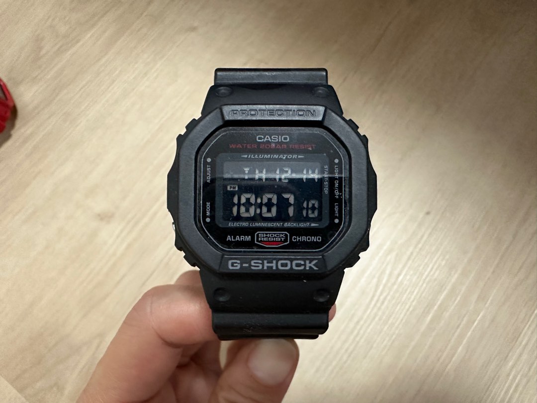 Dw5600 sales black red