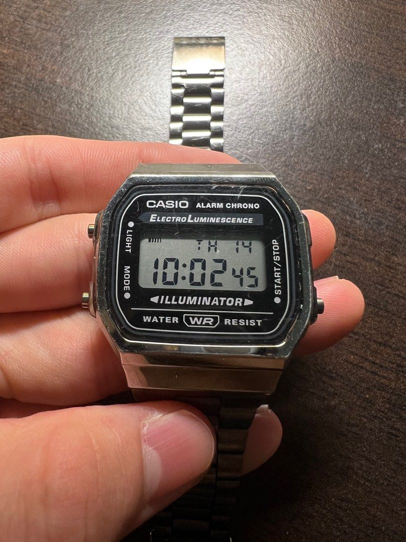 Casio indiglo watch outlet