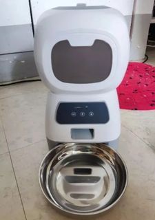 Cat Automatic Feeder 3.5L Programmable Record
