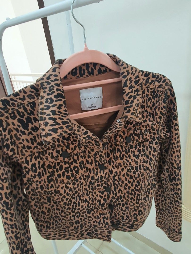 Jakett on sale leopard jacket