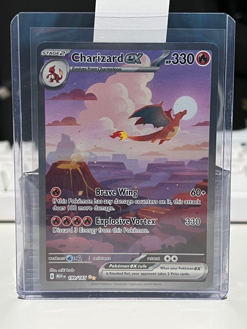 Charizard ex - 199/165 - SV: Scarlet and Violet 151 - Pokemon