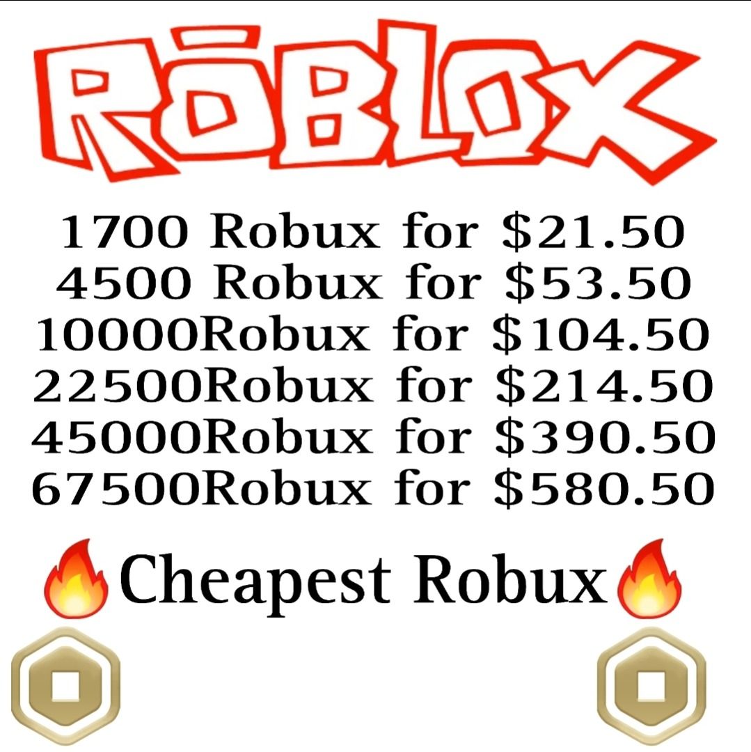 Cheap Discounted Robux  Roblox, Video Gaming, Video Games, Others