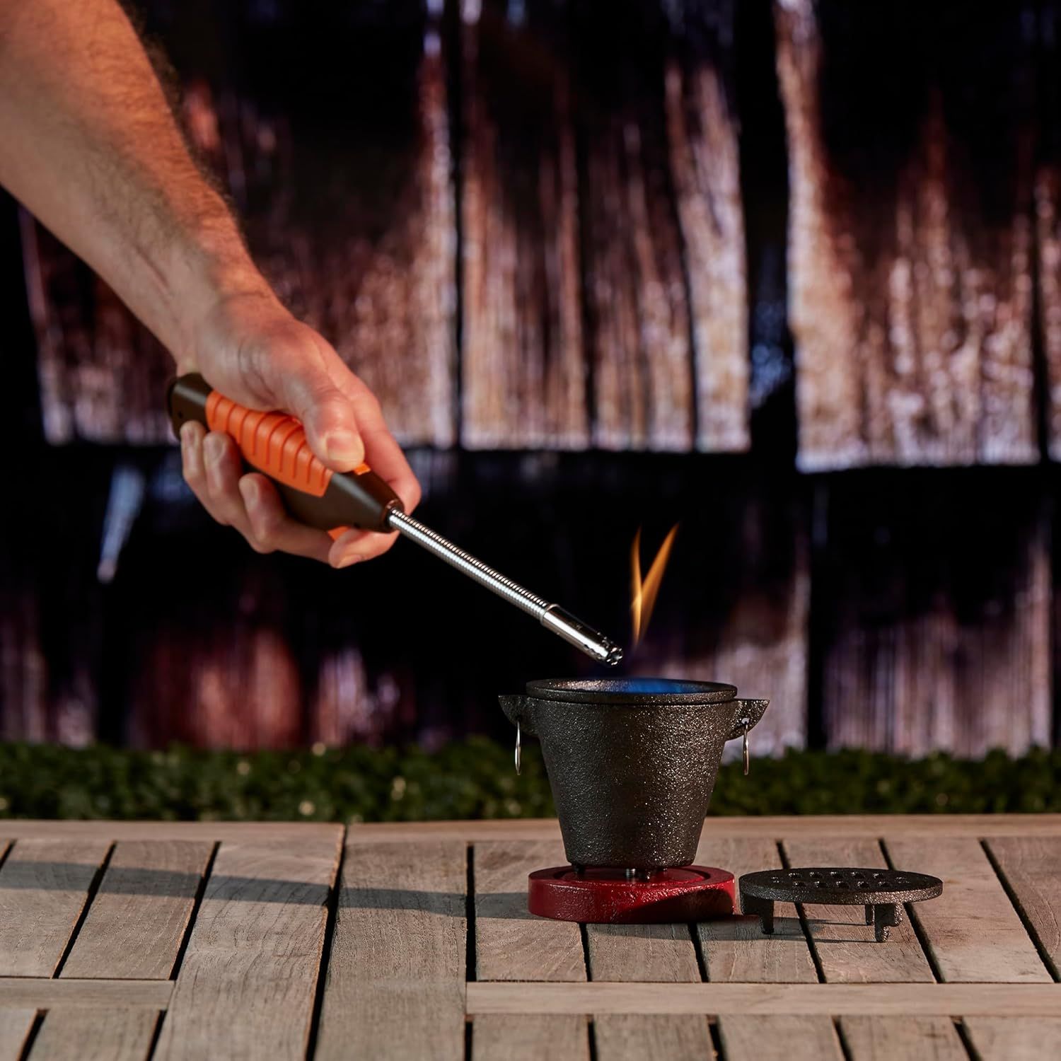 Indoor top hibachi grill