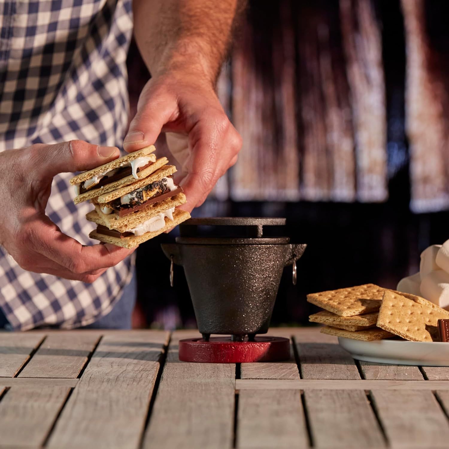 Hibachi mini grill hot sale