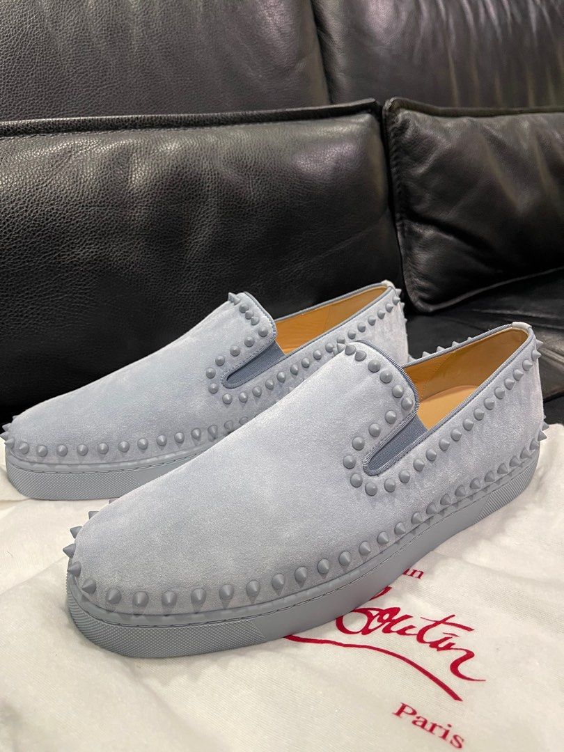 Christian louboutin clearance slip on
