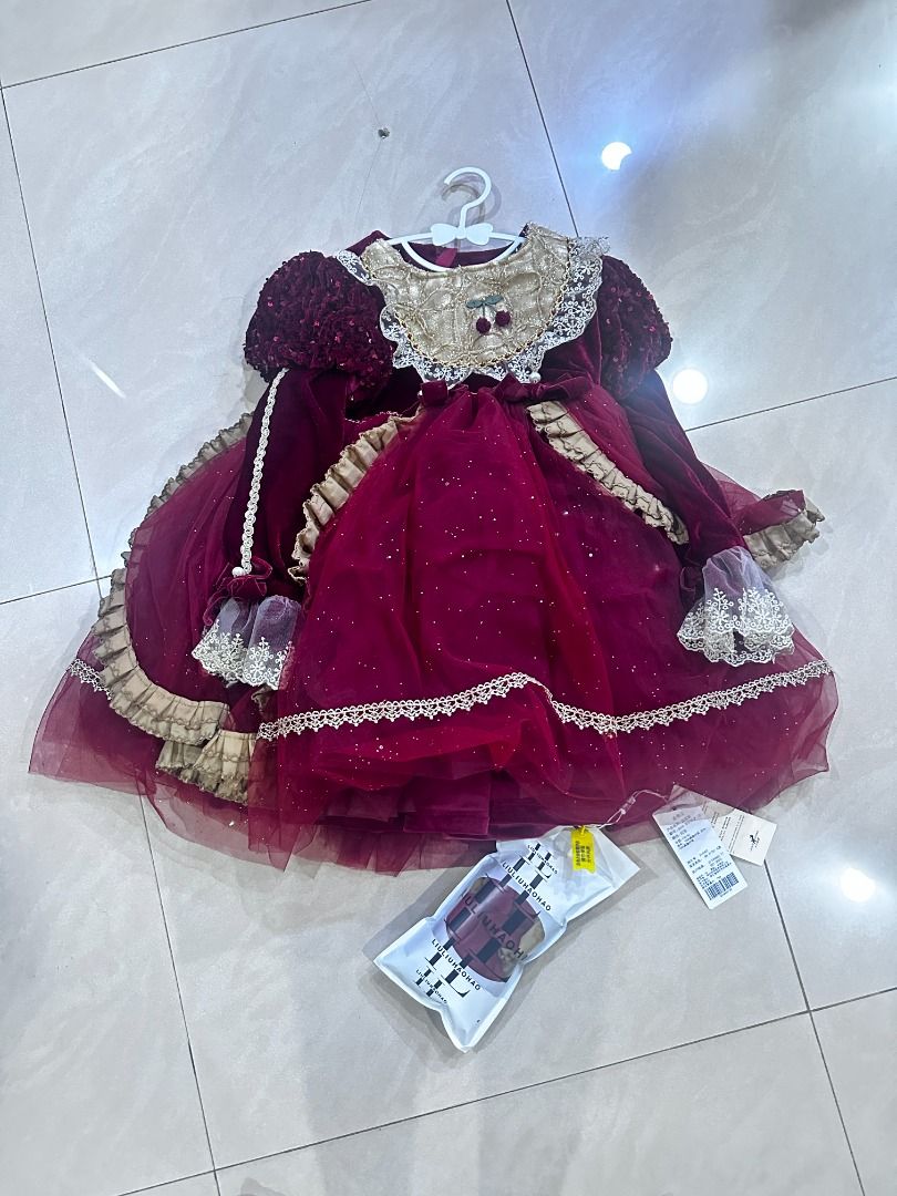 2023 New Fashion And Style Girls Dress Christmas Princess Dress