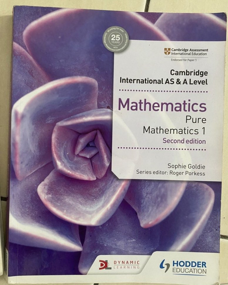 Cie A Level Maths