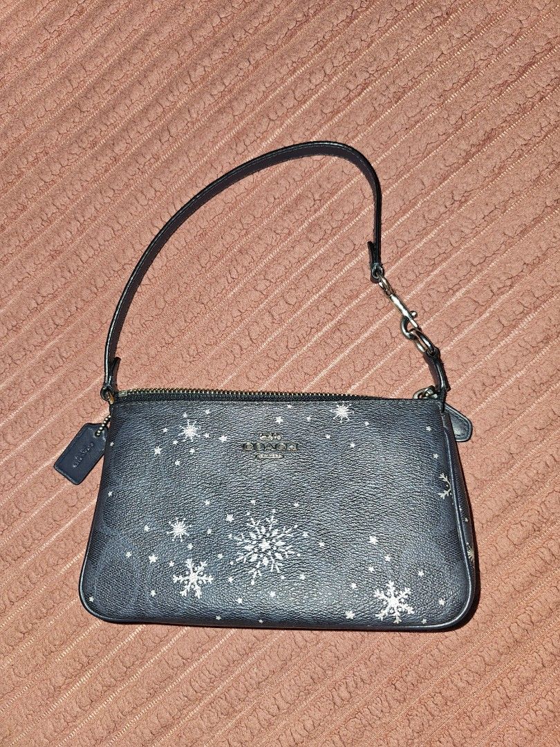 Coach Nolita 19 Limited Edition Navy Snowflake