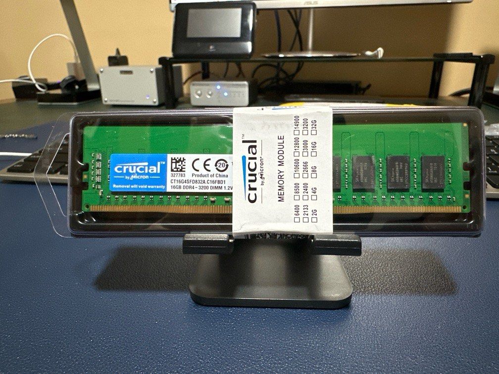 Crucial 16GB 3200MHz DDR4 UDIMM RAM Computers Tech Parts Accessories Computer Parts on Carousell