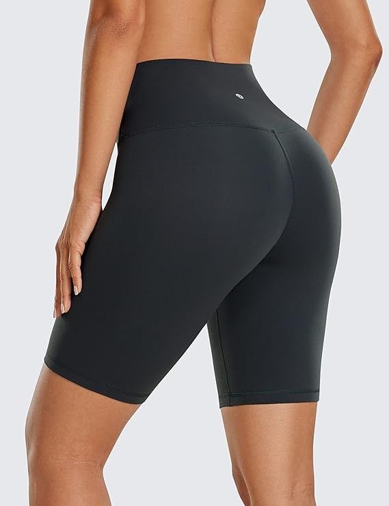CRZ YOGA Womens Butterluxe Biker Shorts 8 Inches - High Waisted Workout  Running Volleyball Spandex Yoga Shorts, Women's Fashion, Activewear on  Carousell