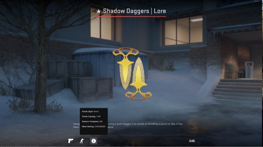 QUITTING SALES CS2 Med Tier White Loadout. Shadow Daggers Lore USPS