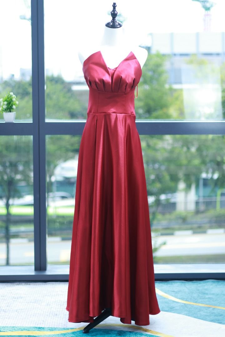 Red evening gowns outlet for sale