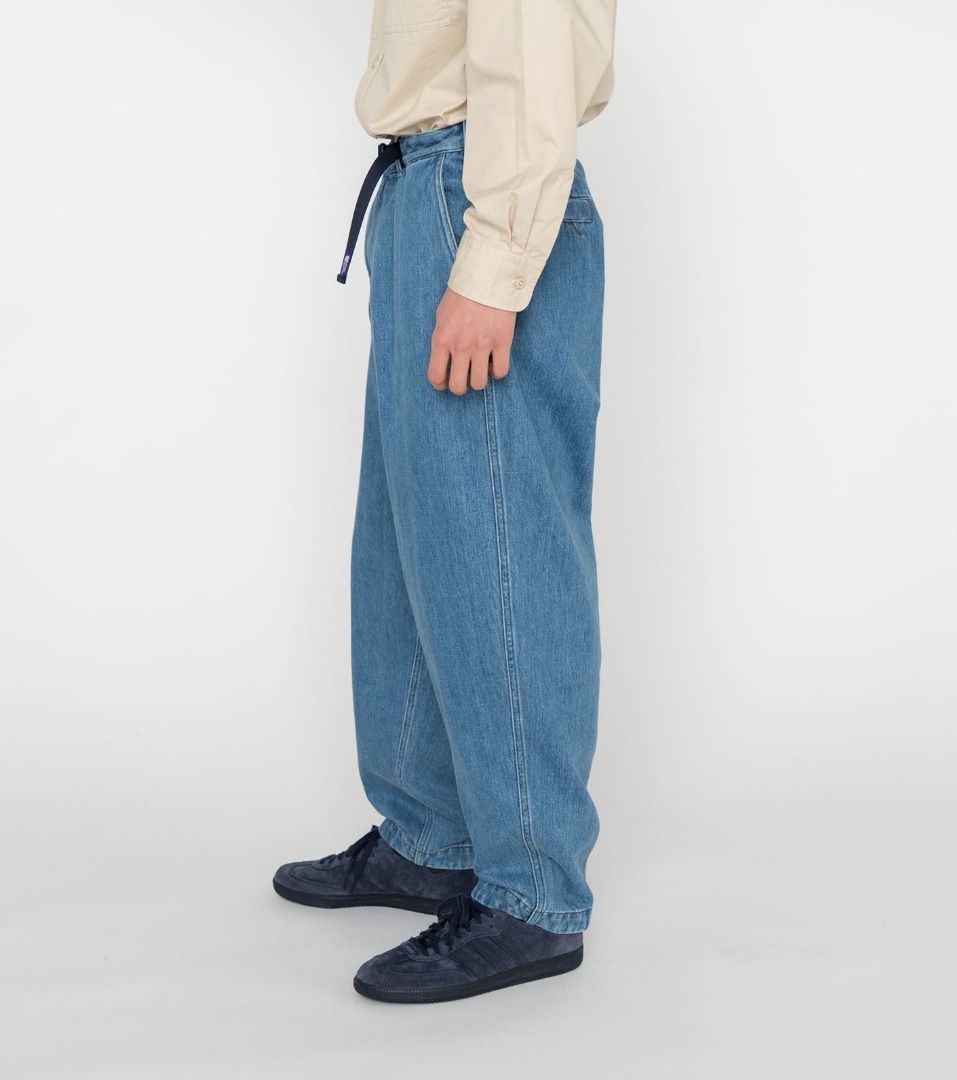 Denim Wide Tapered Field Pants THE NORTH FACE PURPLE LABEL, 男裝