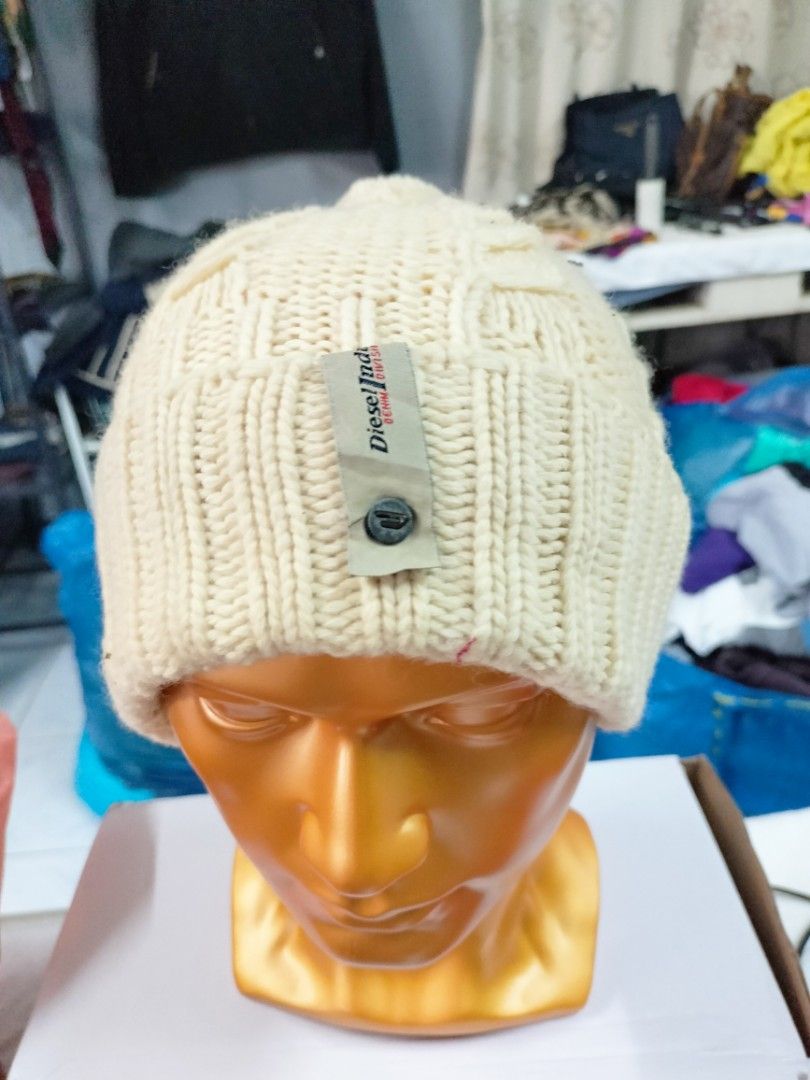 Diesel beanie hats for mens cheap
