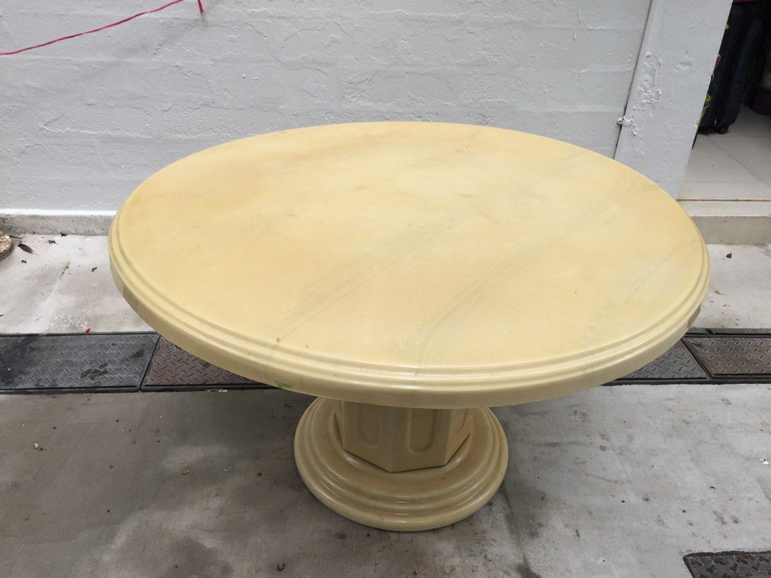 Dining Table (Category: Other Home Furniture) located in Singapore. Submitted by maybemayr (Listing ID 1271263915, Image 1). Description: Dining Marble Draft into one Pices Quality can last forever heavy Don’t Miss.