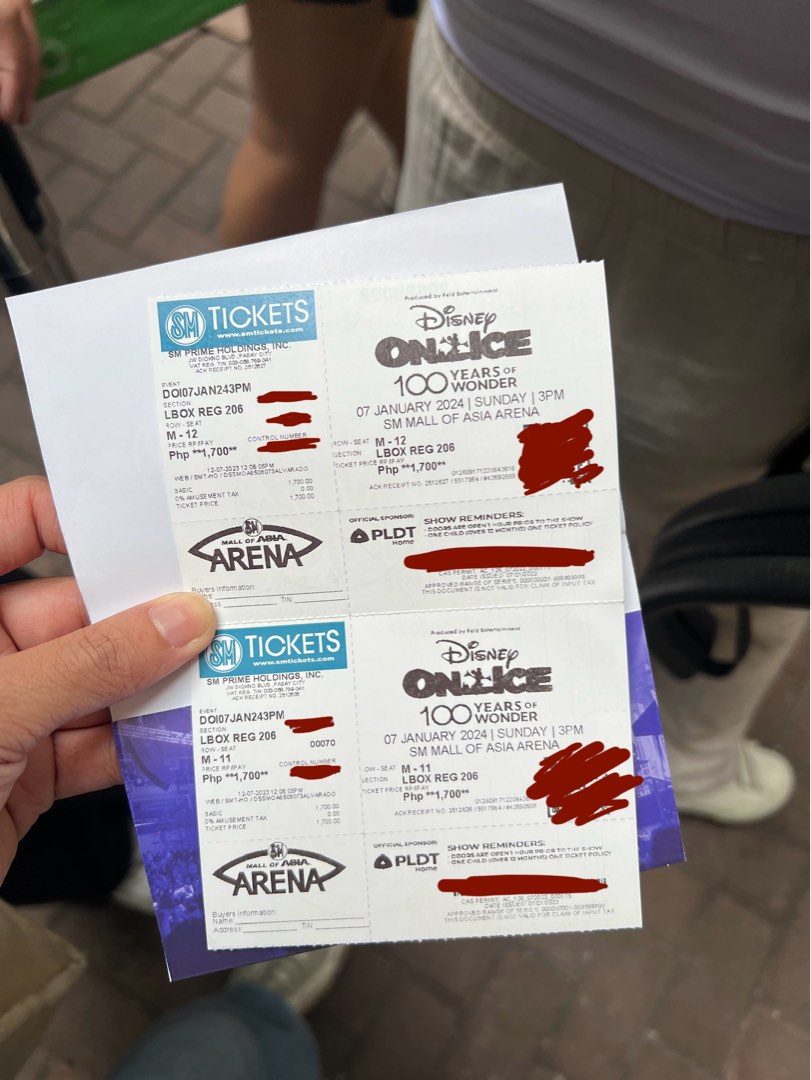 Disney On Ice (January 7, 2024 3 pm), Tickets & Vouchers, Event