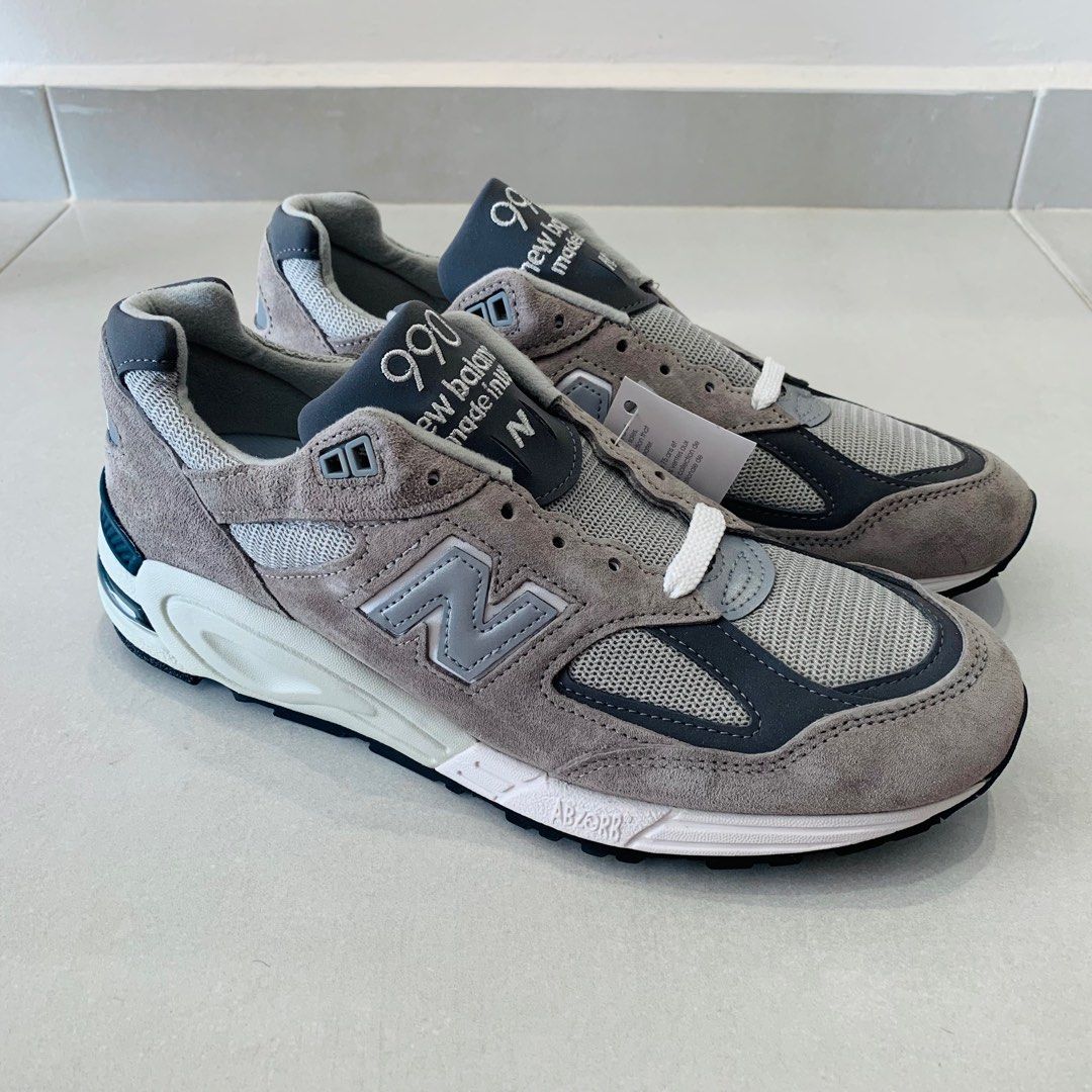 DS New Balance M990GR2 Made In USA Kith Grey US9