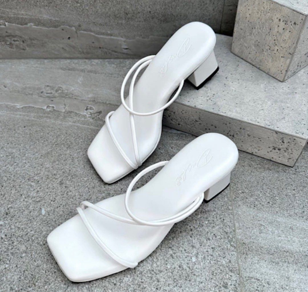 White heels hotsell under 20