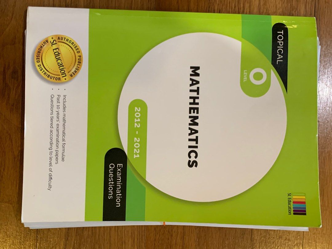 E Math O Level Books, Hobbies & Toys, Books & Magazines, Assessment ...