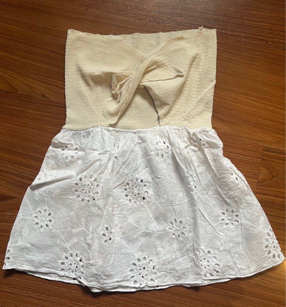 Eyelet Tube top (Category: Others Tops) located in Manila. Submitted by mdeclutterzzz (Listing ID 1271217329, Image 1). Description: unused rfs: extra order.