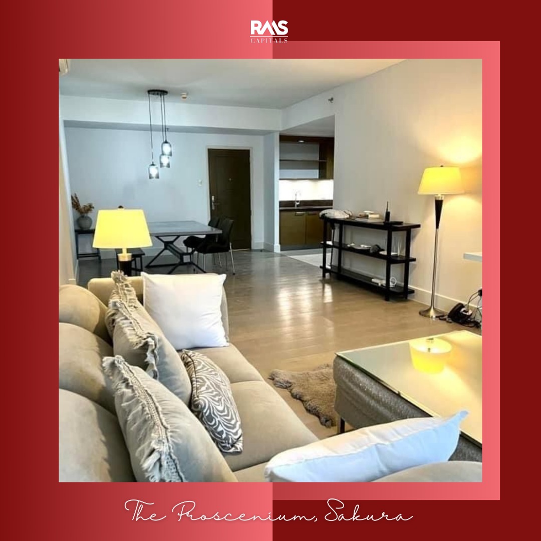 FOR LEASE Fully Furnished 2 Bedroom Unit The Proscenium, Sakura