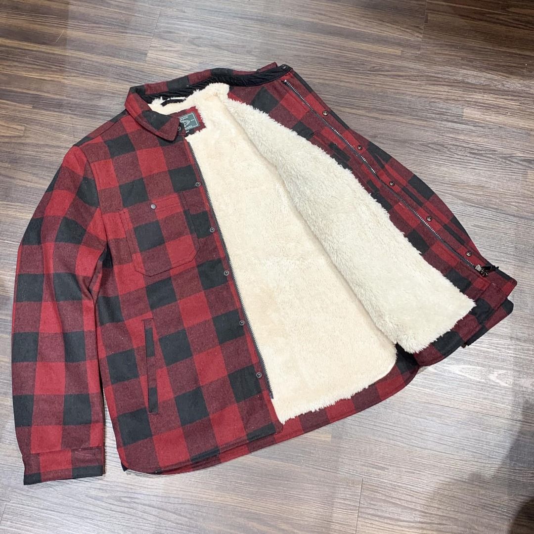 GH Bass & Co Men's Wool Lined Shirt Jacket M, Men's Fashion, Coats, Jackets  and Outerwear on Carousell